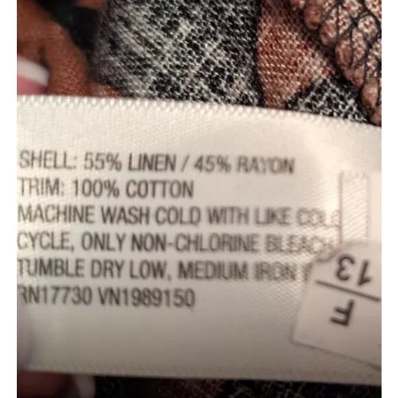 Target A New Day *BRAND NEW* Linen Blend Dress M - Picture 4 of 5